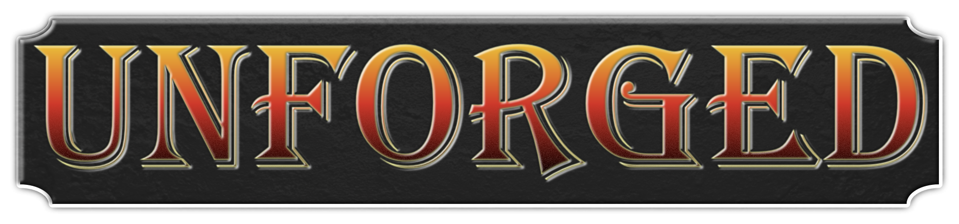 Unforged bar logo